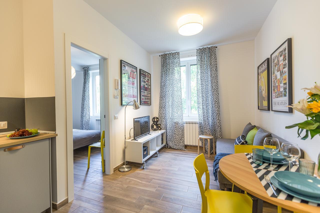Apartmán Certosa Colorful Mini Flats Milán Exteriér fotografie