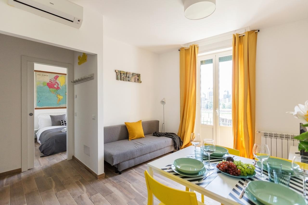 Apartmán Certosa Colorful Mini Flats Milán Exteriér fotografie